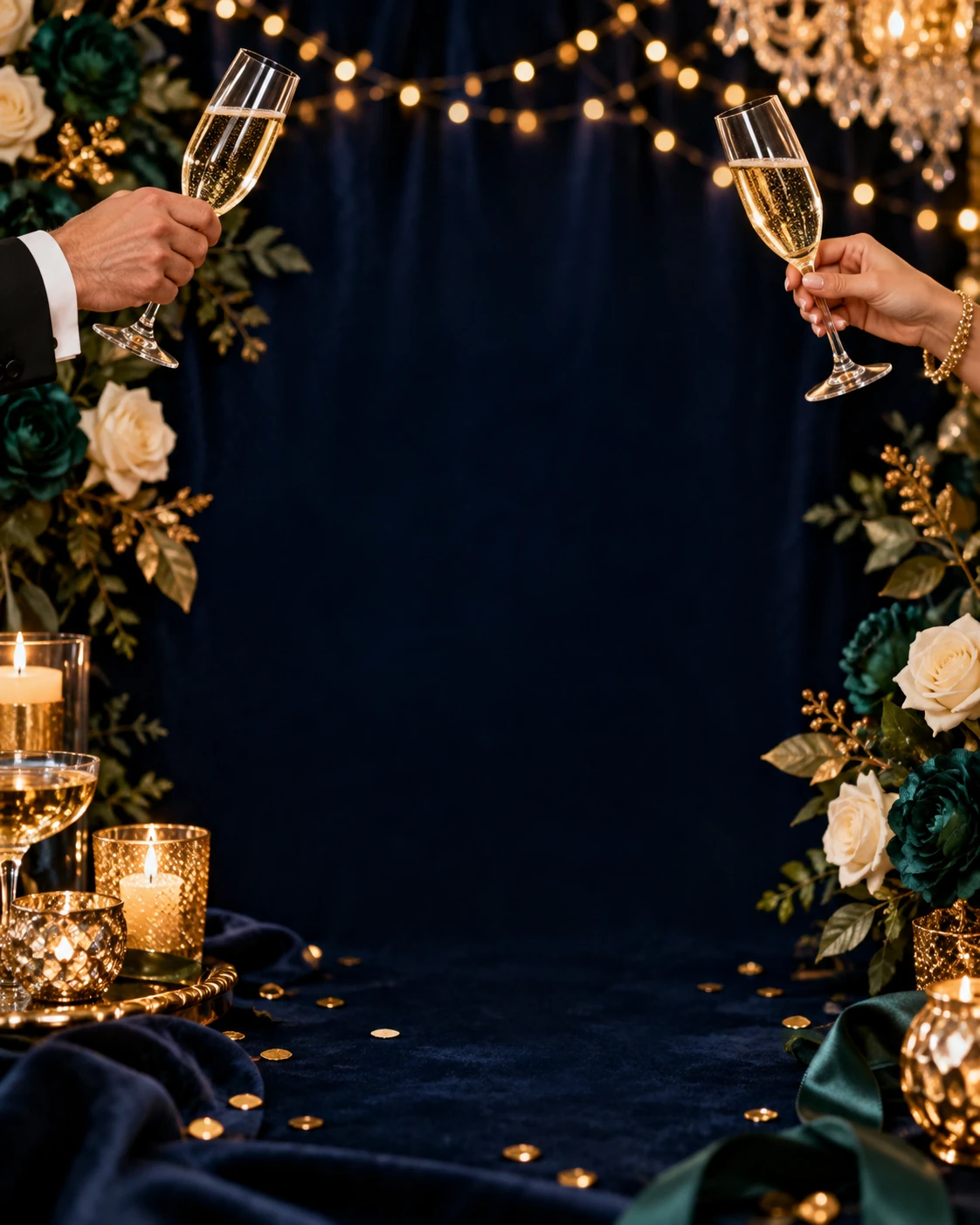 Diseño elegante de brindis