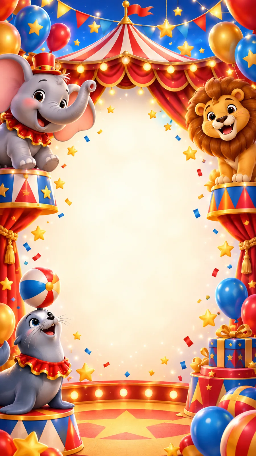 Invitación de circo