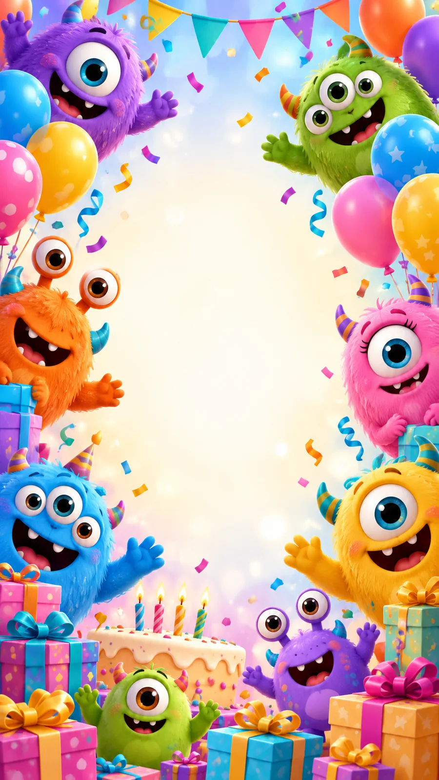 Invitación de monstruos