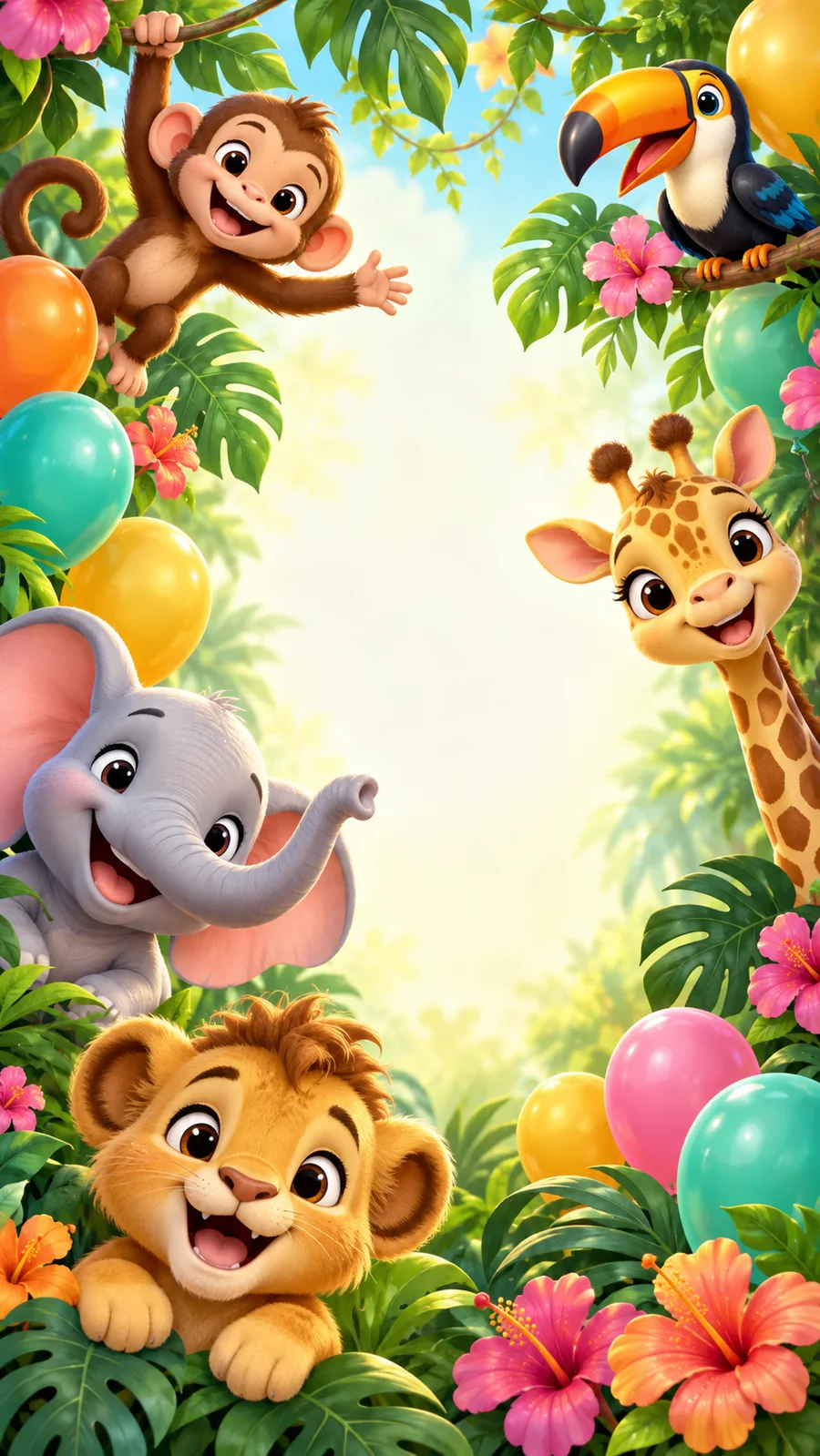 Invitación de selva