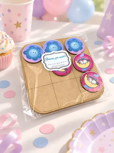 Ta-te-ti Luna Y Estrellas Souvenir Cumpleaños Infantil X30