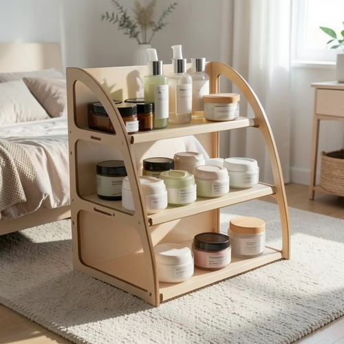 Organizador De Estante Escalera Para Cosméticos Y Cremas — imagen 3 de 3