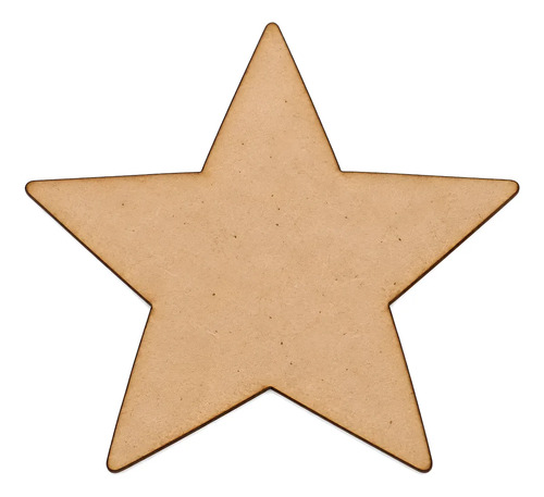 Estrellas De Mdf 8 Cm Para Pintura Y Artesanias Kit X50